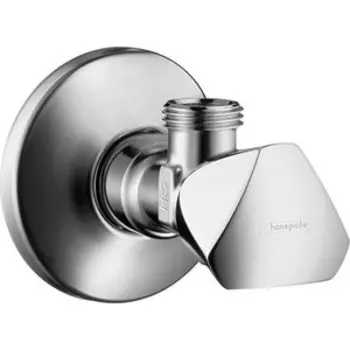 Угловой вентиль Hansgrohe G1/2x3/8 хром (13902000)