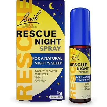 Спрей Rescue Night 20 мл для естественного ночного сна с натуральными цветочными эссенциями Rescue