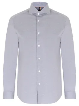 Рубашка Slim Fit хлопковая BOSS