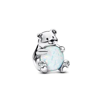 Шарм Polar Bear Pandora, стерлинговое серебро