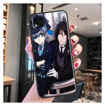 Аниме Черный дворецкий Kuroshitsuji для Xiaomi Redmi Note 11 Pro, чехол для телефона Redmi 9T 9A 9C 9S 10S Note 9 10 Pro, задняя крышка Redmi 7