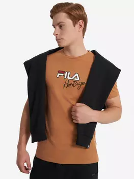 Футболка мужская FILA, Коричневый