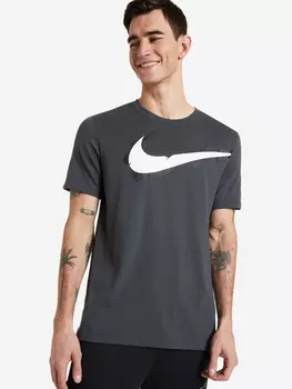 Футболка мужская Nike Dri-FIT, Серый, размер 44-46