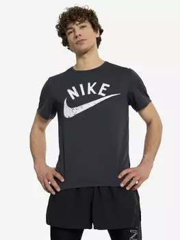 Футболка мужская Nike Miler, Черный