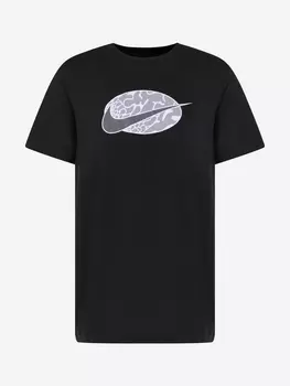 Футболка мужская Nike Swoosh, Черный