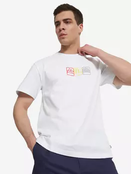 Футболка мужская оверсайз Bask Symbols, Белый