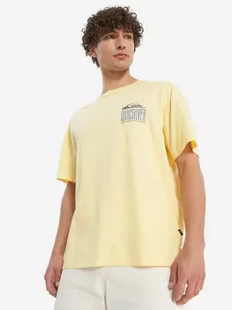 Футболка мужская оверсайз Quiksilver World Force, Желтый