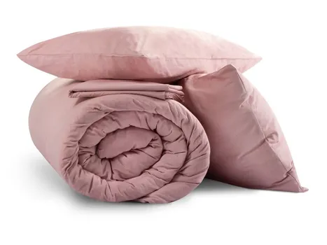 Комплект постельного белья Меланни евро Pink