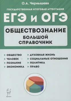 Обществознание. Большой справочник для подготовки к ЕГЭ и ОГЭ: справочное пособие