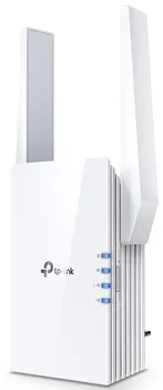 Усилитель сигнала Wi-Fi TP-LINK RE605X AX1800, 1201 Мбит/с на 5 ГГц, 574 Мбит/с на 2,4 ГГц, 802.11ax (Wi-Fi 6), 2 внешние антенны, гигабитный порт