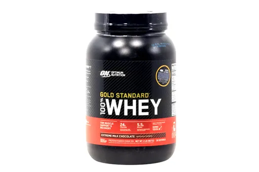 Протеин Optimum Nutrition Gold Standard 100% Whey 2 lb насыщенный молочный шоколад, 907 г