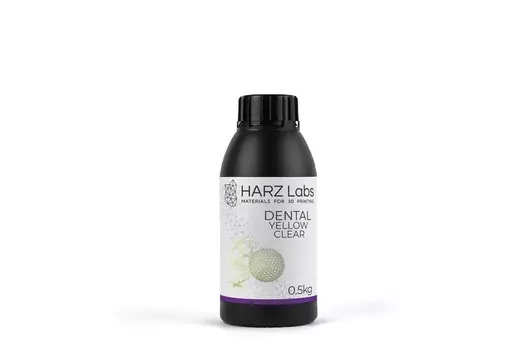 Фотополимер Labs Dental Yellow Clear, прозрачный желтый (500 гр)