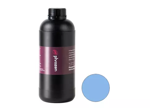 Фотополимерная смола Aqua Blue, голубая, 1 кг.