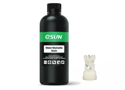 Фотополимерная смола Water Washable, белая, 0,5 кг
