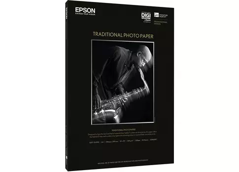 Фотобумага_Traditional Photo Paper A4, 330 г/м2, 25 листов (C13S045050)