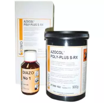 Фотоэмульсия KIWO Azocol Poly-Plus S-RX (0.9 кг)
