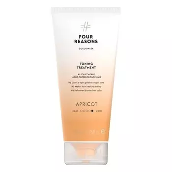 Four Reasons, Маска для волос Toning Treatment Apricot, 200 мл