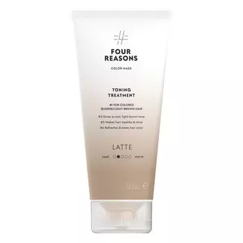 Four Reasons, Маска для волос Toning Treatment Latte, 200 мл