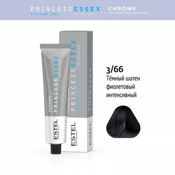 Estel, Крем-краска Princess Essex Chrome 3/66
