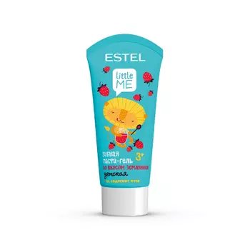Estel, Детская зубная паста-гель со вкусом земляники LITTLE ME, 60 мл