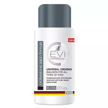 EVI professional, Окисляющая эмульсия 6%, 60 мл (УЦЕНКА)