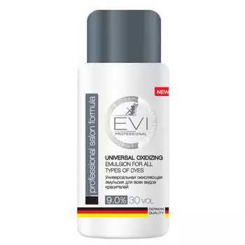 EVI professional, Окисляющая эмульсия 9%, 60 мл (УЦЕНКА)