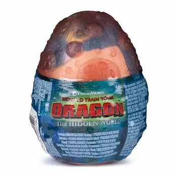 Dragons Мягкая игрушка "Дракон в яйце", коричневое яйцо, 10 см