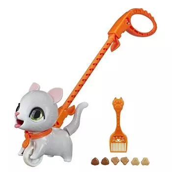 FurReal Friends Игрушка "Шаловливый питомец, маленький серый котенок"