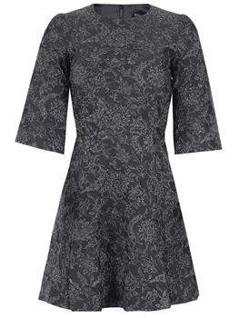 Платье с узором DOLCE & GABBANA