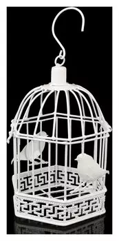 Клетка шестиугольная "Птицы", 25х14см