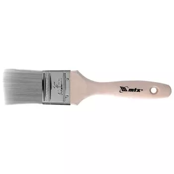 Кисть плоская Platinum 2", искусственная щетина, деревянная ручка