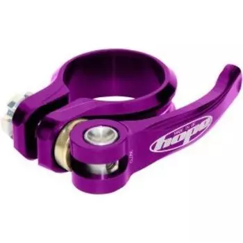 Зажим подседельного штыря Hope QR Seat Clamp, QR, 34.9, фиолетовый, SCPUQR34.9