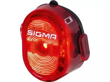 Фонарик задний вело SIGMA SPORT NUGGET II FLASH USB, заметность с 400 м, 3 режима: стандартный, 15051