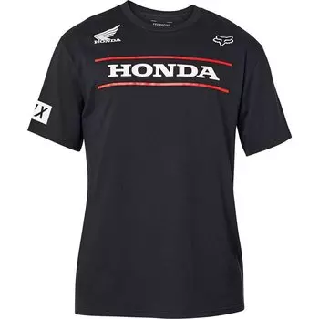 Футболка Fox Honda SS Tee, короткий рукав, Black, 2020