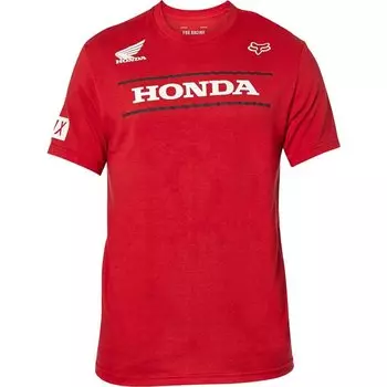 Футболка Fox Honda SS Tee, короткий рукав, Chili, 2020