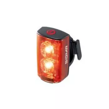 Фонарь велосипедный задний SIGMA BUSTER RL80, 80 люмен, 5 режимов, USB, 4-015500