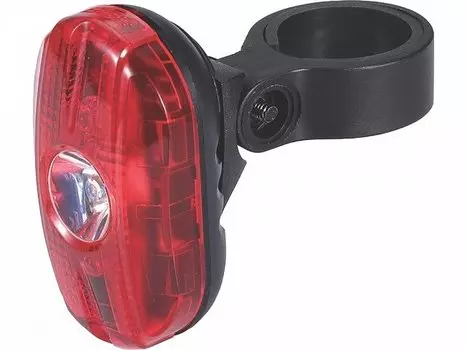 Фонарь задний BBB Highlaser, красный, светодиодные, 2 режима, 2 ААА, BLS-80