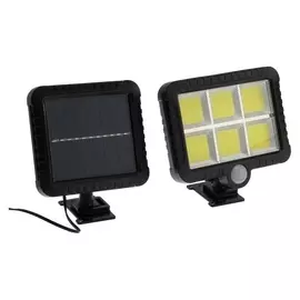 Прожектор светодиодный на выносной солнечной батарее 18 Вт, COB Led, 6500к