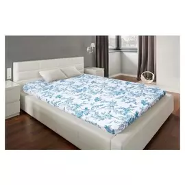 Простыня на резинке этель 160*200*25 см, "Королевский узор", 100% хлопок,поплин, 125 гр/м2