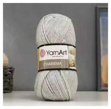 Пряжа "Charisma" 80% шерсть, 20% акрил 200м/100гр (282 туман)