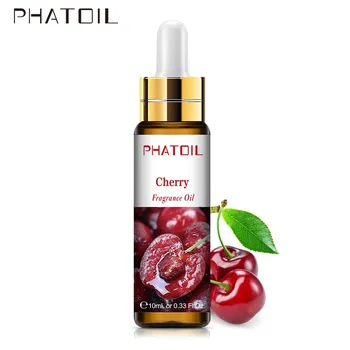 PHATOIL 10 мл Ароматические масла клубники, манго, яблока и фруктов для блеска для губ, изготовления свечей, мыла, спа-массажа, йоги, релаксации, ароматерапевтического диффузора Sweet Orange