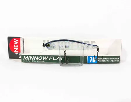 Yo Zuri Duel Hardcore Minnow Flat 70SP Подвесная приманка R1358-GHPB (3677)