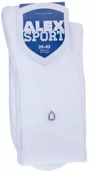 Носки мужские Alex Textile Family MT-51101 бесшовные белые р39-40