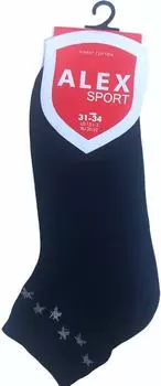 Носки подростковые Alex Textile J-1616 бесшовные синие р35-38
