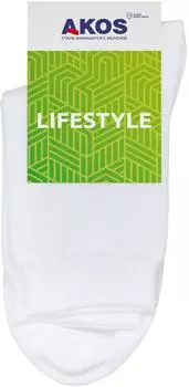 Носки женские Akos Classic белый р.21-23
