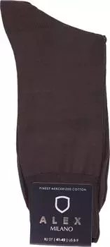Носки мужские Alex Textile Milano M-5402 бесшовные какао р39-40