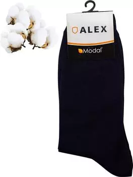 Носки мужские Alex Textile Модал бесшовные темно-синие р39-40