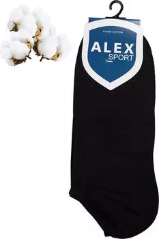 Носки мужские Alex Textile Sport бесшовные черные р42-44