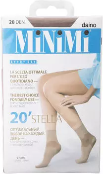 Носки MiNiMi Stella 20 Daino Бежевые 2 парыс доставкой!