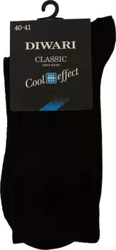 Носки мужские Diwari Classic Cool Effect 7C-23СП черные р.40-41